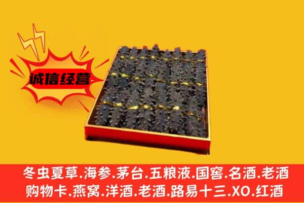 新乡市凤泉回收海参